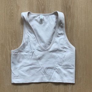 Athleta Aurora Seamless Crop Rib Tabk